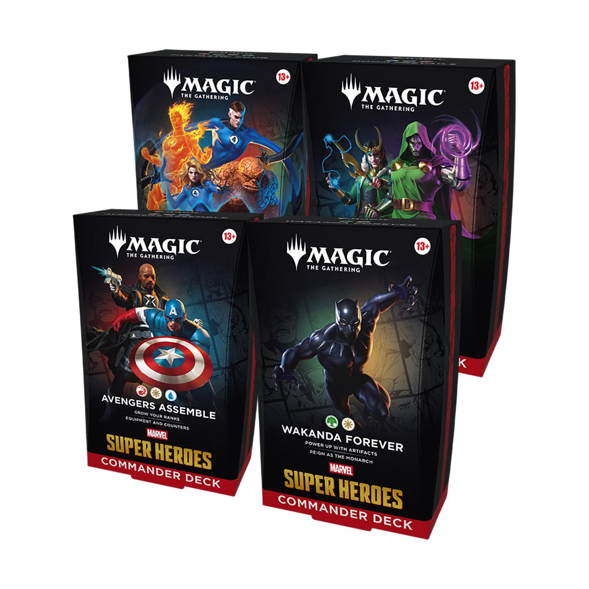 Wakanda Forever! - Marvel Super Heroes Commander - MTG Corner